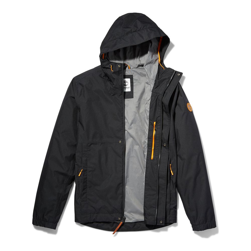 Geaca Timberland Barbati Negrii - Outdoor Heritage Waterproof Windbreaker - Romania - XVNEQB027